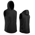 thumbnail image 6 of Men’s Compression Hooded Vest Quick Drying Breathable Yoga Running Training Top, 6 of 7
