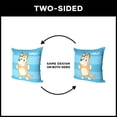 thumbnail image 4 of Bluey Roll Call Chilli Kids Printed Throw Pillow, 18 x 18 inches, 4 of 5
