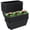 Black, variant on Window Boxes Red 12pcs Rectangle Plastic Planters with Drainage Holes Trays for Indoor Outdoor Plants