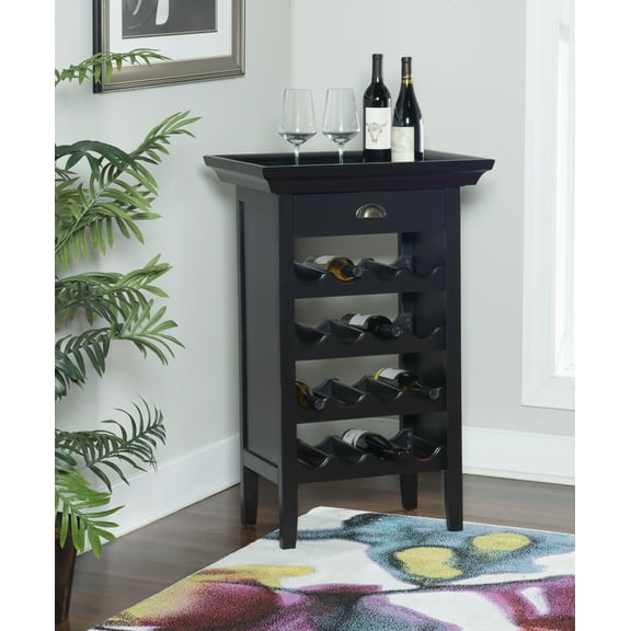 Tavor Wine Cabinet, Black