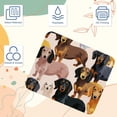 thumbnail image 3 of Dachshund Printed Square Desk Mat Mousepad, 8.3x9.8 Inch, Non-Slip Rubber Bottom, Suitable for Office and Gaming, 3 of 6
