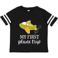 thumbnail image 3 of Inktastic My First Plane Trip Airplane Travel Boys or Girls Toddler T-Shirt, 3 of 5