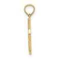 thumbnail image 2 of FJC Finejewelers 10k Yellow Gold I Script Initial Charm, 2 of 6