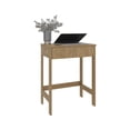 thumbnail image 4 of Miekor Furniture Computer Desk, 1 Drawer, 4 Legs, Natural Oak MK4398, 4 of 8