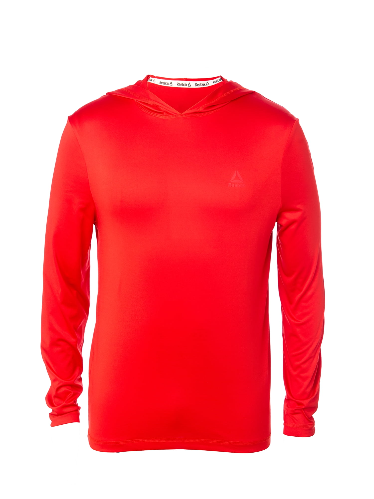 Men's and Big Men's Reebok Long Sleeve Hooded Rashguard, Sizes S-3XL