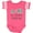 Football Pink and White, variant on Inktastic My Grandpa Loves Me Boys or Girls Baby Bodysuit
