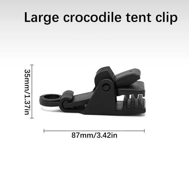 Daisyyozoid Outdoor Tent Clip Plastic Reinforced Windproof Clip Large Hanging Buckle Windproof Rope Anchor