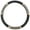Carbon Fiber Grip (Beige/Black), variant on BDK Sporty Two Tone Ergonomic Steering Wheel Cover - Plush Leather Grip for Standard Size 14.5-15.5" (Blue/Black)