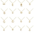 thumbnail image 2 of Mother's Day Necklace for Women Pendant with Chain Set Pave Zircon Heart Brass Charms Accessories Gift for Mom Birthday Jewelry Gao Jinjia LED, 2 of 2