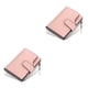 thumbnail image 2 of Minnieouse Billeteras para mujer, tarjetero de diseño corto de PU, bolsillo con cierre de cremallera, monedero para varias tarjetas, monedero de Type3 NO3, 2 of 6