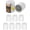 9 PACK, variant on Shower Filter  , 9 Pack 20 Stage Shower  Filter for Hard Water, Microporous Pressurization High output Water Filter Compatible Similar Design, 10000 Gallons 3 Month