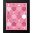 thumbnail image 2 of Grey, Jace 12x14 Black Modern Framed Museum Art Print Titled - Pink movement, 2 of 5