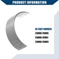 thumbnail image 7 of Unique Bargains 1 Set 23060-2E005 Inner Connecting Rod Bearing Shell for Hyundai for Kia 11-19, Silver Tone, 7 of 7