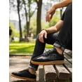 thumbnail image 3 of Tenis Para Hombre Charly® Color Negro Camel Urbano Moda negro 28, 3 of 10