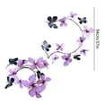 thumbnail image 4 of Sentmoon Flower Decor Valentines Tree Decorations Wedding Signs Removable Artificial Plastic Papilio Garland Simulated Decorative Vines for Walls Balustrades Arch Spring Party Decor, 4 of 7