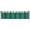 Green, variant on Colorful Stripes Tab Top Curtains by Penny's Needful Things (Unlined) (24 Inch Long Two Curtain Panels) (Bright)
