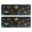 Black Blue Orange, variant on Kitchen Rugs Sets Of 2,Black Blue Yellow Butterfly Pattern Anti Fatigue Kitchen Mat Rugs Non Slip Washable,Decorative Kitchen Floor Mats for Kitchen,Sink,Laundry,17"x47" 17"x47"