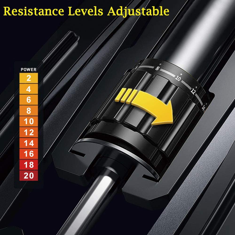 ColorCoral Adjustable Hydraulic Strength Training Arm Machine Universal Fit Strength Training Bar for Professional Strength Training Home Fitness Exercise Bodybuilding and Sports Training 