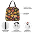 thumbnail image 4 of Pofeuu Colorful Maple Leaves Print Lunch Bag Lunch Box Insulated Lunch Bag Adult Lunch Box for Men and Women, 4 of 8