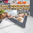 thumbnail image 6 of Custom Blanket with Picture Customized Blankets with Photos Personalized Gifts for Birthday Anniversary Christmas New Year, 10 Photos, 50x60 Inch(Minky Fleece), 6 of 6
