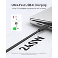 thumbnail image 4 of Cable USB C Anker Type C de carga rápida para iPhone MacBook, 4 of 6