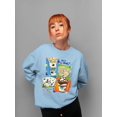 thumbnail image 2 of Colorful Dippin' Dots Ice Cream Treats - Fun Dessert Graphic Women's Sweatshirt, 2 of 4