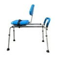 thumbnail image 2 of Platinum Health Gateway Premium Sliding Bath Shower Chair Transfer Bench Padded with Swivel Seat, 2 of 10