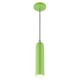 thumbnail image 3 of 46751-78 Livex Lighting Ardmore - 1 Light Pendant in Mid Century Modern Style - 5.13 Inches wide by 16.5 Inches high-Shiny Apple Green Finish, 3 of 8