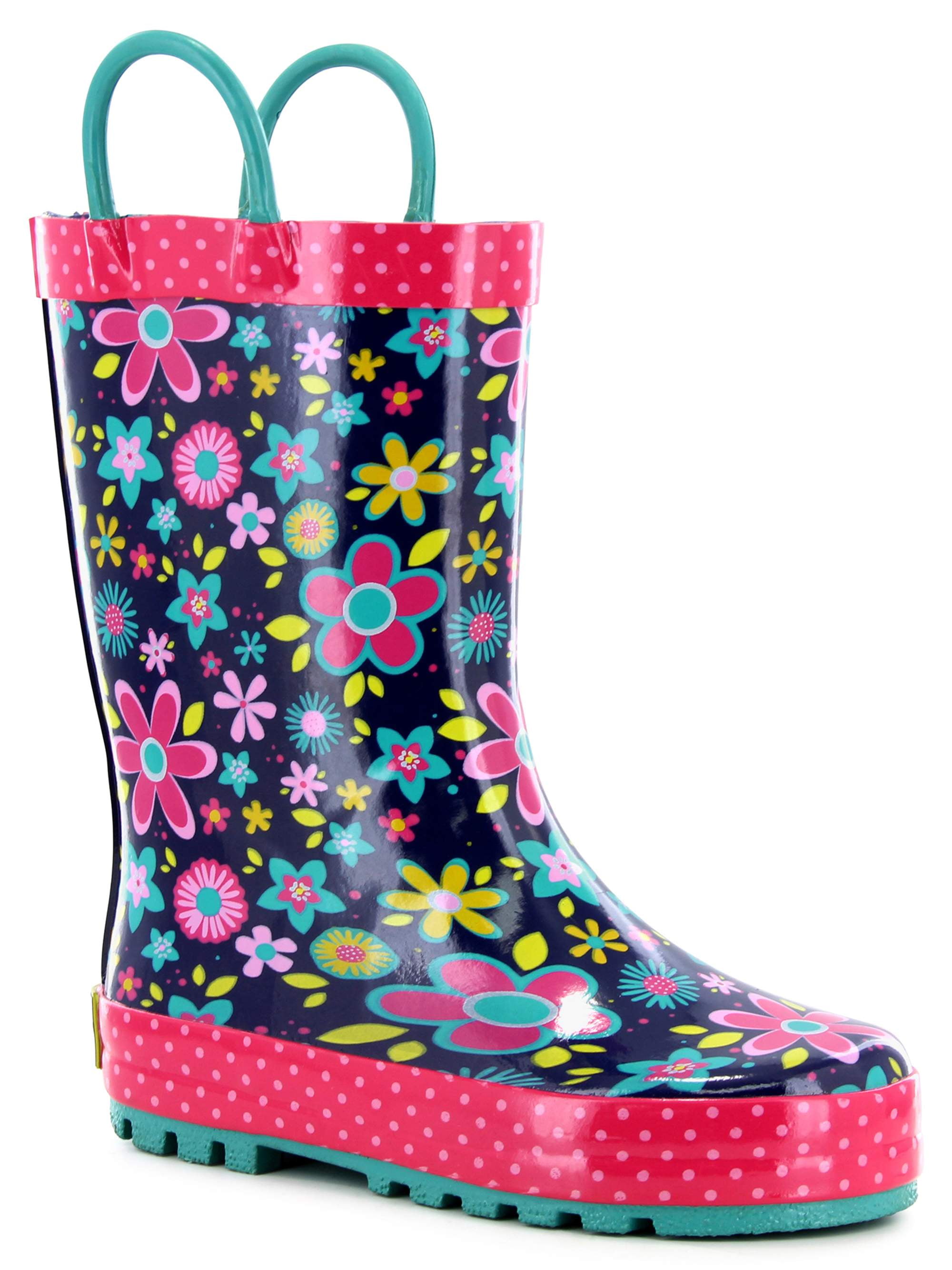 Western Chief Girls' Garden Gala Rain Boot