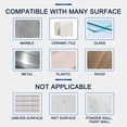 thumbnail image 7 of Double-Sided Tape Heavy Duty 9.84 FT x 1.18 in – Clear Removable Mounting Tape for Walls, Carpet, Rugs, Posters – Reusable, No-Residue, Indoor/Outdoor Nano Gel Grip, 7 of 7