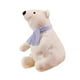 thumbnail image 5 of Peluche de oso polar, cojín de peluche, muñeco de peluche de oso polar blanco para decoración de bodas 40 centímetros, 5 of 9