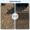 thumbnail image 5 of Drag Harrow, 4 ft x 4 ft Durable Chain Harrow with Sharp Teeth, Suitable for ATV UTV Tractor, Ideal for Soil Preparation, Seeding, Smoothing Landscapes, and Yard Gravel Driveway Maintenance 3/8", 5 of 8