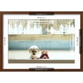 thumbnail image 5 of Art.com Bath Tub Buddies Art Print by Betsy Cameron, Brown Frame Wall Art, 23" x 17", 5 of 5