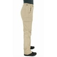 thumbnail image 5 of LAPG Women's Stretch Core Cargo Pants, Elastic Waistband, High Rise, Relaxed Fit, Outdoor Work Pants, Coyote, 8-SHORT, 5 of 8