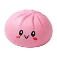 thumbnail image 7 of Giant Dumpling Squish for Adults, 10 Inch Jumbo Dumpling Stress Ball, Soft Squeeze Decompression Dough, Anxiety Relief Fidget, Adult Fidget Tool (Pink), 7 of 7