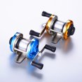thumbnail image 1 of Compact Gold Mini Spinning Reel with Metal Spool for Pen Fishing Rods – Lightweight, Durable Glass Fiber Construction, Versatile for Beginners & Pros, Portable Design, High-Quality Chinese-Made, 1 of 5