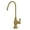 Brushed Brass, variant on Kingston Brass KS3190AL Restoration Single Handle Water Filtration Faucet, Matte Black