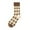 Brown-Plaid, variant on Lovskoo Women and Men Unisex Mid-Calf Socks Solid Color Breathable Comfortable Winter Warm Sports Socks Christmas Gifts Khaki