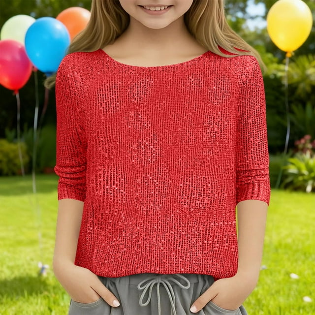 Camiseta estampada de manga larga con cuello redondo para niños en edad preescolar, blusa de poliéster para la temporada escolar, verano y primavera