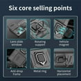 thumbnail image 4 of Armor Shockproof Case For Honor 200 Lite Protective Cover For Honor 200 Pro Ring Magnetic Holder Coque Fundas Capa GRAY For Honor 200 Lite, 4 of 6