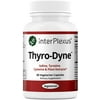 InterPlexus Thyro-Dyne - Iodine, Tyrosine & Plant Extracts for Thyroid Support- Gluten Free, Dairy Free, Soy Free - 60 capsules (30 Servings)