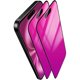 thumbnail image 1 of wonima44 2 Pack for iPhone 16 Privacy Screen Protector Anti-Spy Tempered Glass Gradient Colorful for 16 Mirror Effect Full Coverage Anti Bluelight Anti-Bubble Alignment Frame 6.1 Inch (Pink), 1 of 1