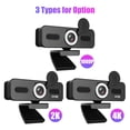 thumbnail image 2 of 1080P HD Webcam Computer Webcam with Microphone USB PC  Camera 120-degree Wide Angle with Fill-in Light Free Drive for Recording Calling Conferencing Gaming Compatible with Windows Vista, 2 of 7
