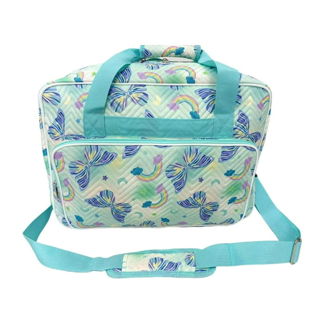 GUOOL Sewing Machine Carrying Case Large Capacity Dustproof Universal Shoulder Bag Butterfly