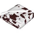 thumbnail image 4 of Cow Print Blanket Comfort Warm Cow Throw Blanket Soft Stuff Decor Gifts for Girls Women, 4 of 5