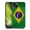 Brazil Brazilian Brasil Flag, variant on Head Case Designs Vintage Flags Great Britain UK Hard Back Case Compatible with Apple iPhone 15