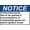Warning Sign 1, variant on Absolutely No Dumping Violators Will Be Prosecuted To The Full Extent Of The Law Warning Prohibition Security Metal Sign 8"x12" - For Business Wall, Caution Decor