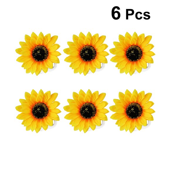 LABSERRON Women's Hairpins 6Pcs Multi-Colored Nylon Hair Clips for Daily Use