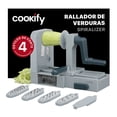 thumbnail image 1 of Espiralizador Rallador 5 en 1 Cookify, Cortador de Verduras en Espiral Plegable, Ahorra Espacio, 1 of 8