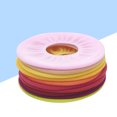 thumbnail image 5 of 10pcs Colorful O-shaped Toilet Seat Durable Universal Toilet Seat Cover Pads for Bathroom (Assorted Color), 5 of 5